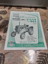 Rare brochure prospekt