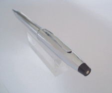 STYLO BILLE CROSS CENTURY II CLASSIC CHROME MOTIFS STRIES NEUF DE STOCK MX407