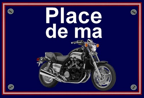 Plaque place yamaha - place,