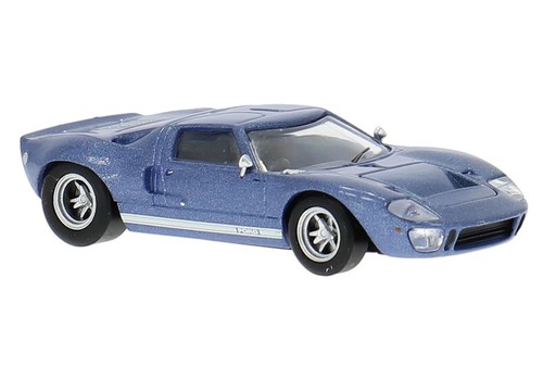 Brekina 18553 ford gt40 bleu - ford,