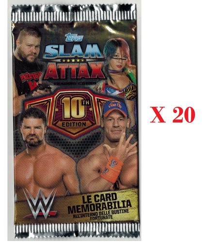 Wwe slam attax 10ème édition - slam,