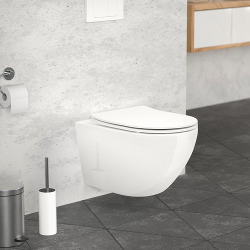 Toilette suspendu sans - suspendu,