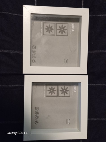 Set ikea ribba white - 2,
