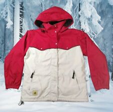 ANCIEN Body Glove Rouge Capuche Veste D'hiver Homme Taille Moyenne 