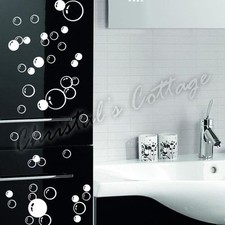 88 Bulles Art Mural Salle De Bain Fenêtre Douche Carrelage Décoration