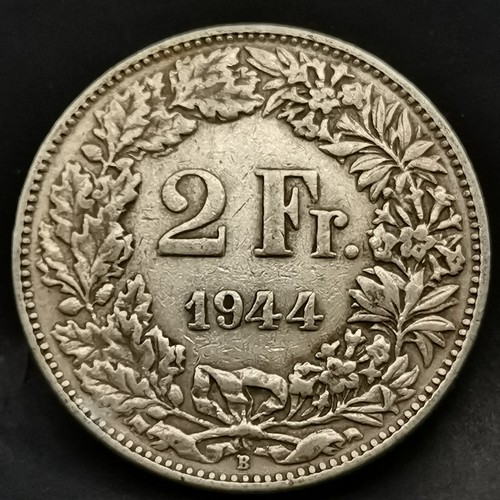 Francs 1944 berne argent - francs,