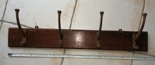 porte manteau MURAL BOIS METAL