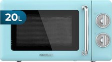 Micro-Ondes Mécanique Proclean 3010 Retro Bleu. 20 L, 700 W en 6 niveaux,
