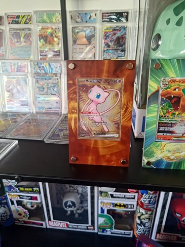 Carte métal promo mew - métal,