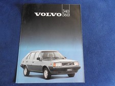 catalogue depliant volvo 340 /
