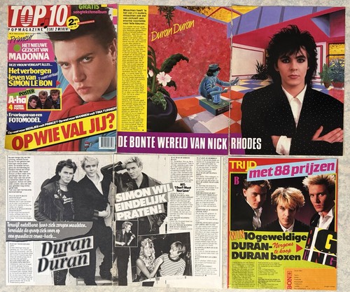 Duran clippings pack - duran,