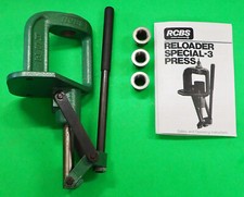 RCBS RS 3 Reloading Press-w/Hornady L-N-L Conversion Kit-w/BLACK PRIMER CUP