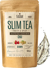 SLIM TEA - Thé Minceur & Detox - Thé Amincissant & Draineur, Chai Tea, the Vert,