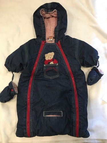 Blue jean teddy - 3-6, baby