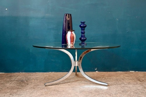 Table repas ronde verre - repas,