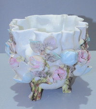 -ANCIEN CACHE POT PORCELAINE