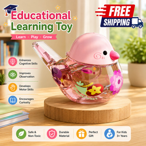 Water bird whistle toy - water,