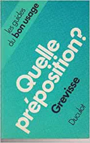 Elle preposition grevisse - qu'elle,