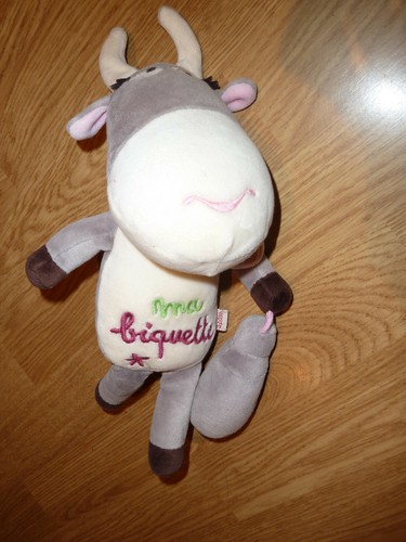 Doudou peluche vache - peluche, cow