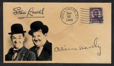 Laurel & Hardy Collector Envelope Original Period 1930s Stamp OP1163