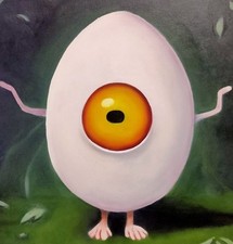 Tableau Huile Sur Toile Signée