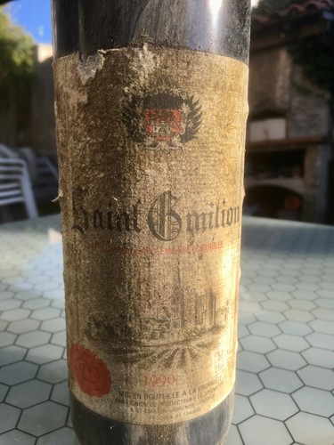 Saint émilion rouge 1990 - , saint-émilion 