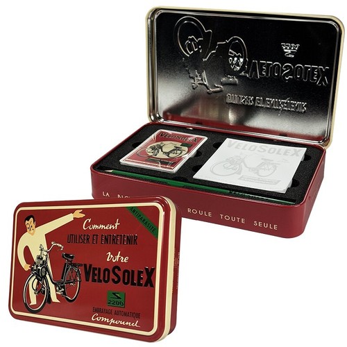 Coffret métal cartes - coffret, jouer