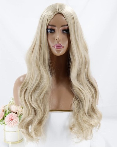Perruque synthétique blond - synthétique,