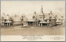 AMBLER PA ASBESTOS SHINGLES ADVERTISING ANTIQUE REAL PHOTO POSTCARD RPPC