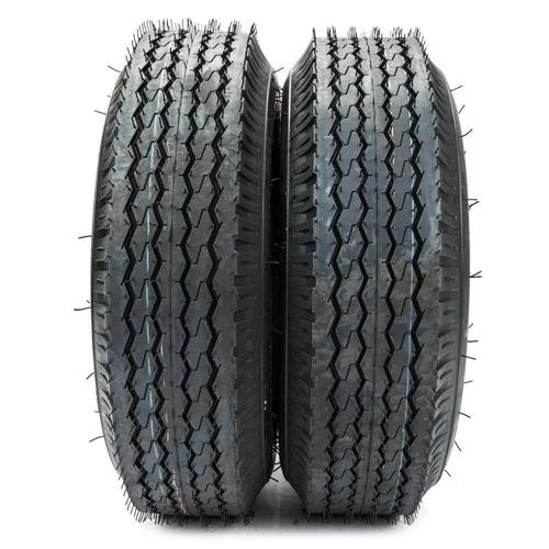 2pcs 8 trailer tires - 4.80/4.00-8,