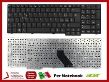 Clavier Italien Pour ACER Aspire 8730 (Noir Mat)