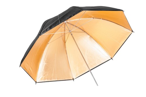 Parapluie réfléchissant - parapluie, or