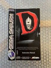 D Sega Saturn SEGA Notice Rare
