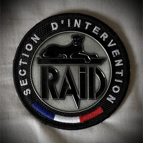 écusson police raid - police,