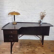 Bureau Boomerang design danois  Peter Løvig Nielsen teck  1960 Danish Design