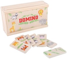 🐘 Jeu de Dominos Animaux en Bois | Éducatif & Ludique | Dès 3 ans