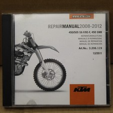 MANUEL REVUE TECHNIQUE ATELIER REPARATION KTM 450 505 SX-F XC-F/ 450 SMR 2008-12