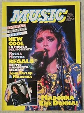 MADONNA VIRGIN TOUR 1985 magazine MUSIC italy
