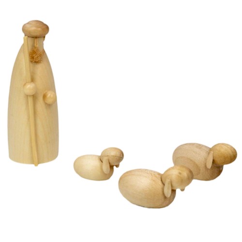 Santon hirtengruppe naturel - santon,