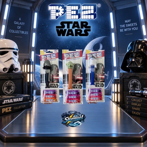 Lot pez star wars dark - star,