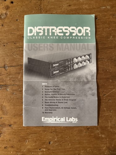 Empirical labs distressor - labs,