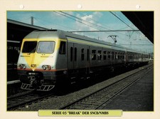 SNCB/NMBS Series 03 "Break" Multiple Unit Train / Info Card