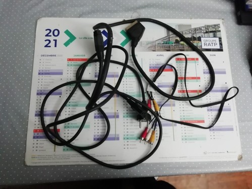 Cable audio video rgb et - video, a/v