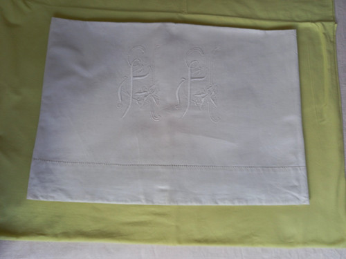 Revers drap ancien lin jour - revers,