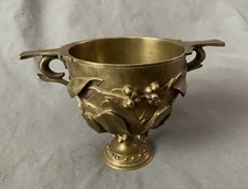 Coupe art nouveau en bronze