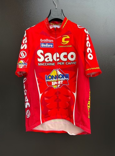 Maillot cycliste team saeco - cycliste,