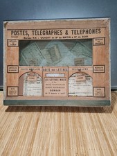 Rare ANCIEN JEU BOITE POSTES TELEGRAPHES ET TELEPHONES JOUET JEUX ANNEES 1900's