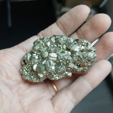 Pyrite chispas brute du Pérou