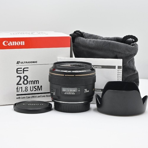 Objectif canon ef28mm usm - canon, f1.8