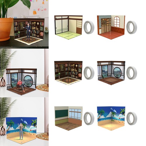 Vitrine fond l - de, l'échelle